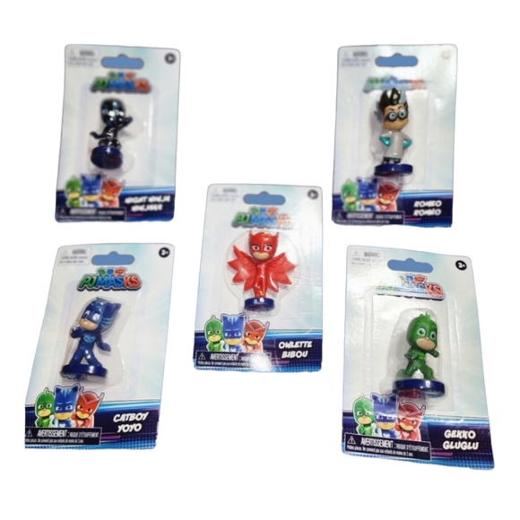 PJ MASKS Mini Figures Set of 5 - Picture 1 of 8